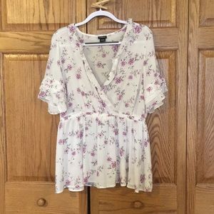 Torrid Faux Wrap Babydoll